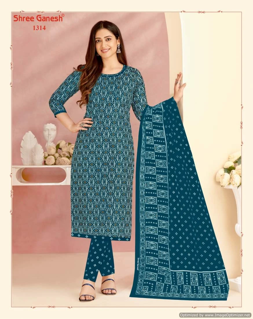 Shree Ganesh Vaani Vol 3 Cotton Wholesale Salwar Suit Catalog — Wholesale, MPA wholesale from Surat - Gallery Image 4